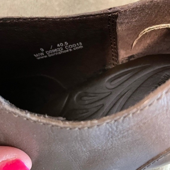 Born Brown Lace Up Heels Size 9 - Picture 6 of 6